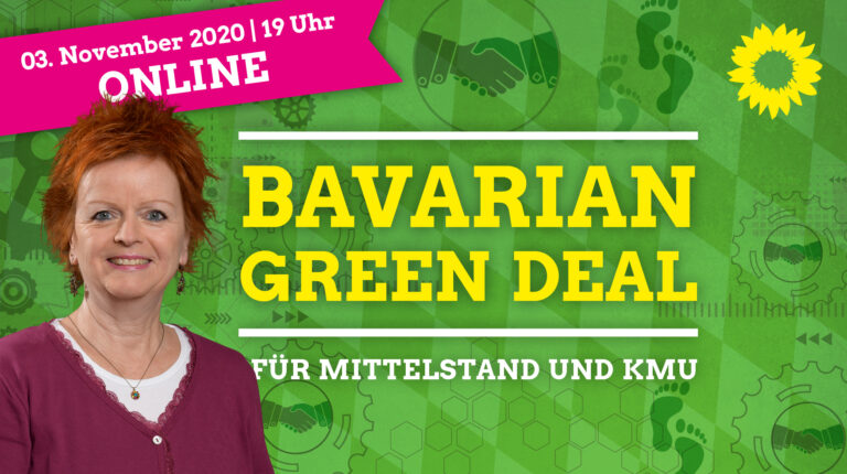 Einladung zum Webinar: Bavarian Green Deal für KMU und Mittelstand