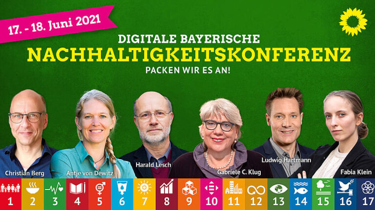 Digitale Nachhaltigkeitskonferenz der Grünen Landtagsfraktion