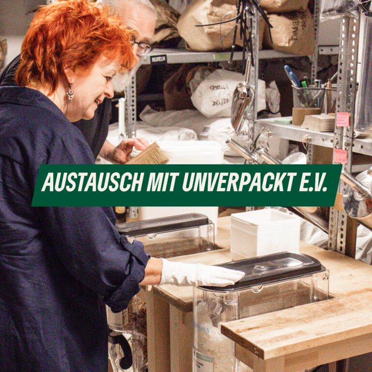 Austausch mit dem Unverpackt e.V.