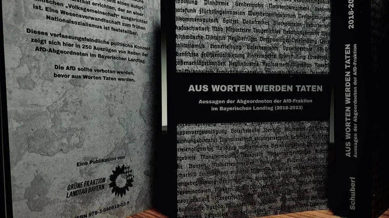 Verletzung der Menschenwürde, Verfolgung antidemokratischer Ziele, Aushöhlung der Grundrechte   – die AfD-Fraktion im Bay. Landtag