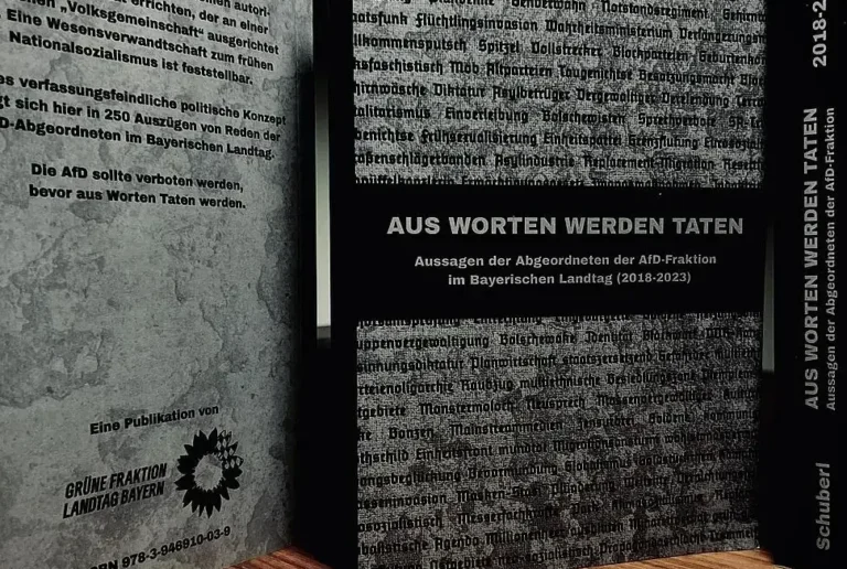 Landtags-Grüne analysieren Reden der AfD – Wichtige Belege für ein Parteiverbotsverfahren