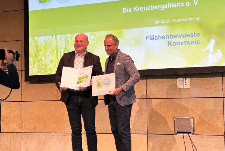 Rückblick auf den Festakt zur Verleihung des Gütesiegels „Flächenbewusste Kommune“ in Fürth 