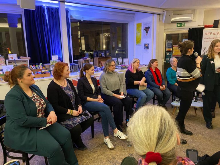 Veranstaltung von UFF zum „Wählt-Frauen-Tag“ am 8. März 2026