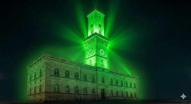 Neues Leuchtturmprojekt für Fürth: Mini-AKW für den Rathausturm