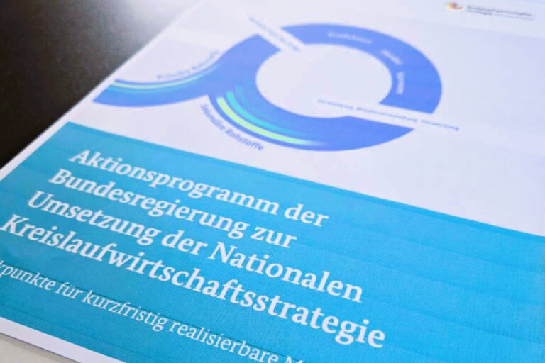 Aktionsprogramm Kreislaufwirtschaft: gute Ansätze, aber zu wenig Mut